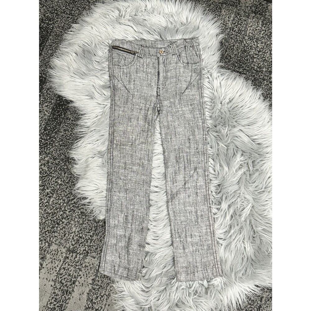 Fore! Axel Hudson Blk & White Chambray Size 5 Boys Designer Pants